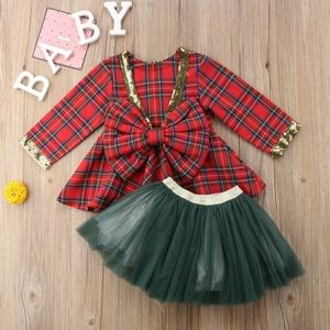 Formal Christmas Baby Girl Dress Sequim